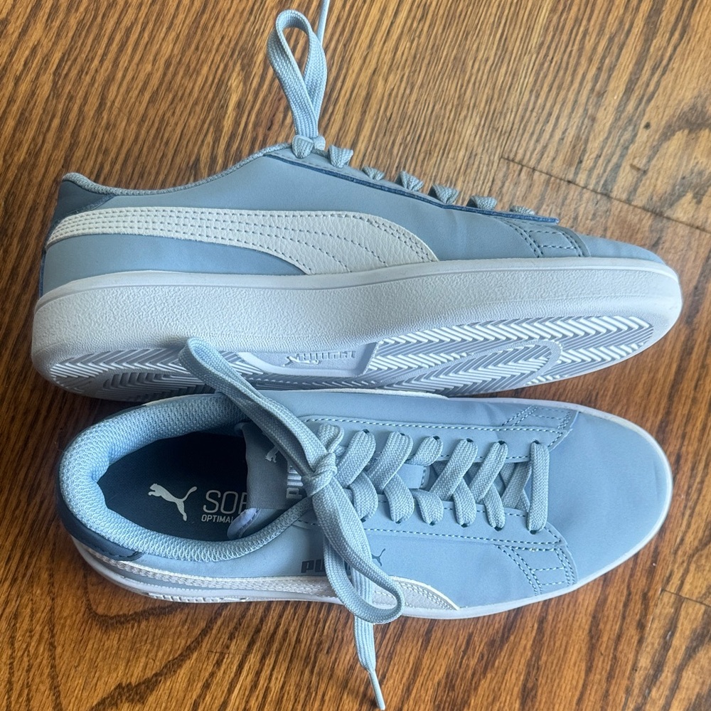 Puma Light Blue Sneakers